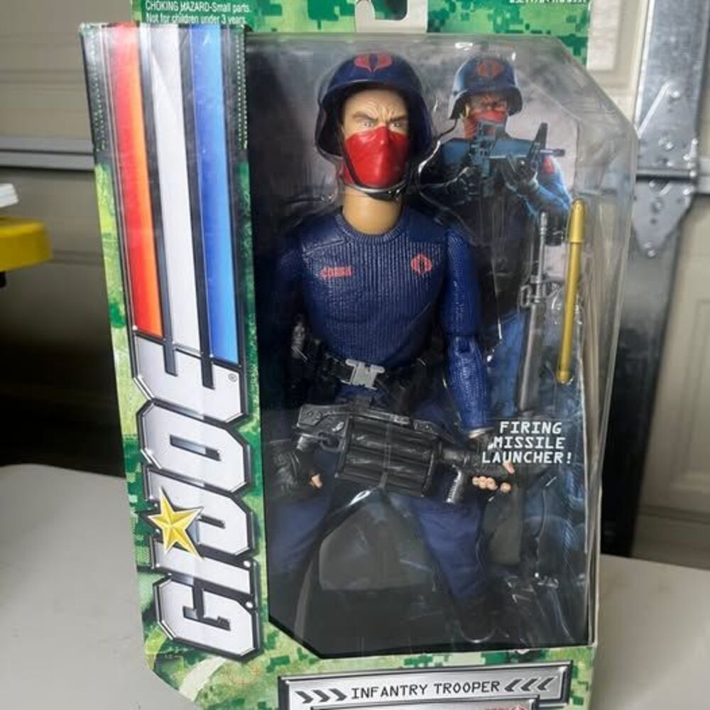 G.I. Joe Infantry Trooper Cobra Trooper Action Figure